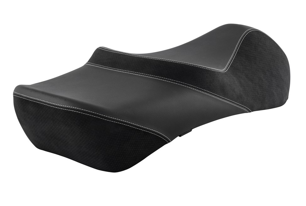 Touring zadel voor Vespa GTS/GTV/GT 125-300cc ('03-'13), zwart
