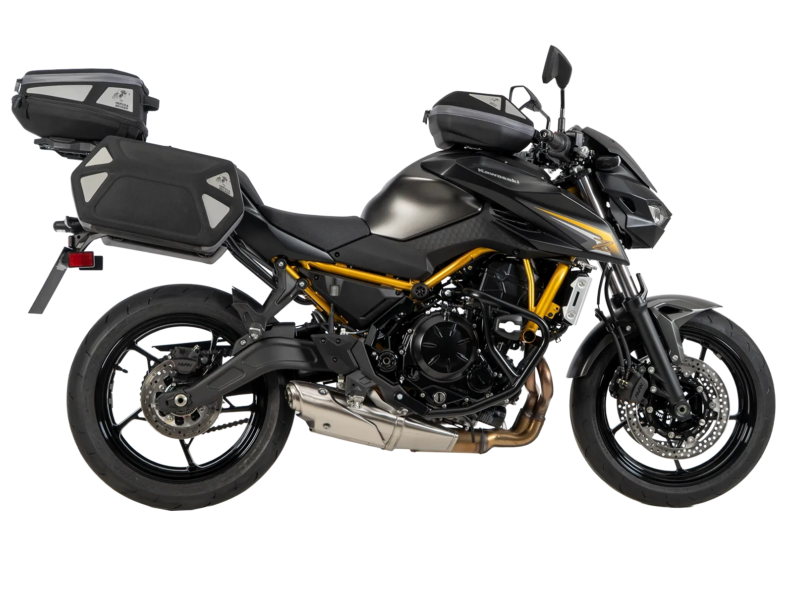 C-Bow zijdrager zwart voor Kawasaki Z 650 S (26-) Hepco & Becker