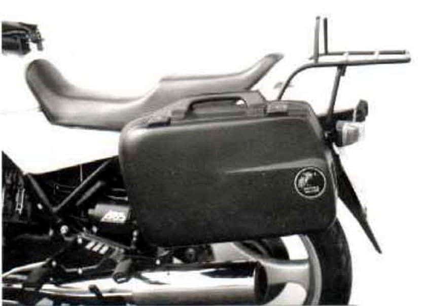 Buisvormig bagagerek Topkoffer drager zwart voor BMW K 100 RT/RS (90-92) Hepco & Becker