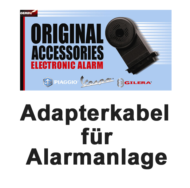 Adapterkabel alarmsysteem E-Lux / E-1 tot 50ccm