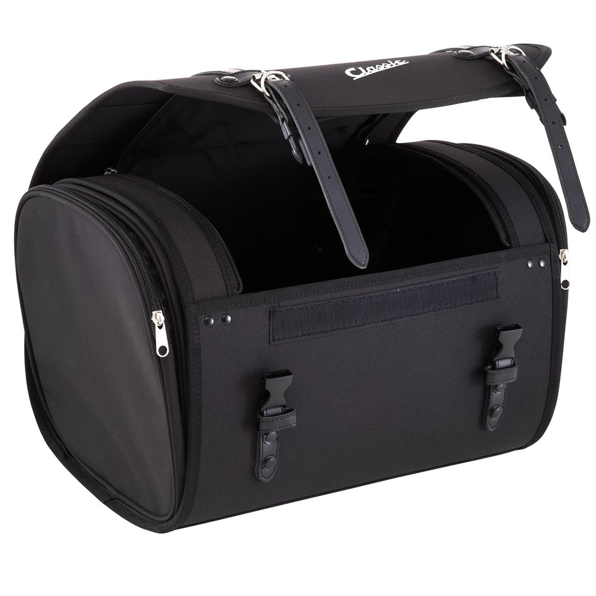 Classic" grote tas voor Vespa - zwart, nylon