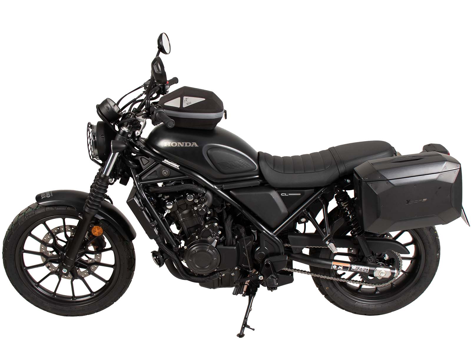 C-Bow zijdrager links zwart voor Honda CL 500 Scrambler (23-) Hepco & Becker