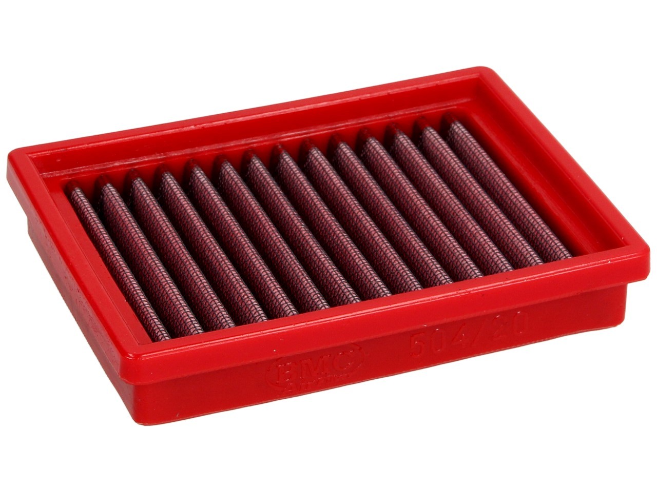 BMC sportluchtfilter voor Aprilia Mana 850 / GT standaard, FM504/20, rood, wasbaar