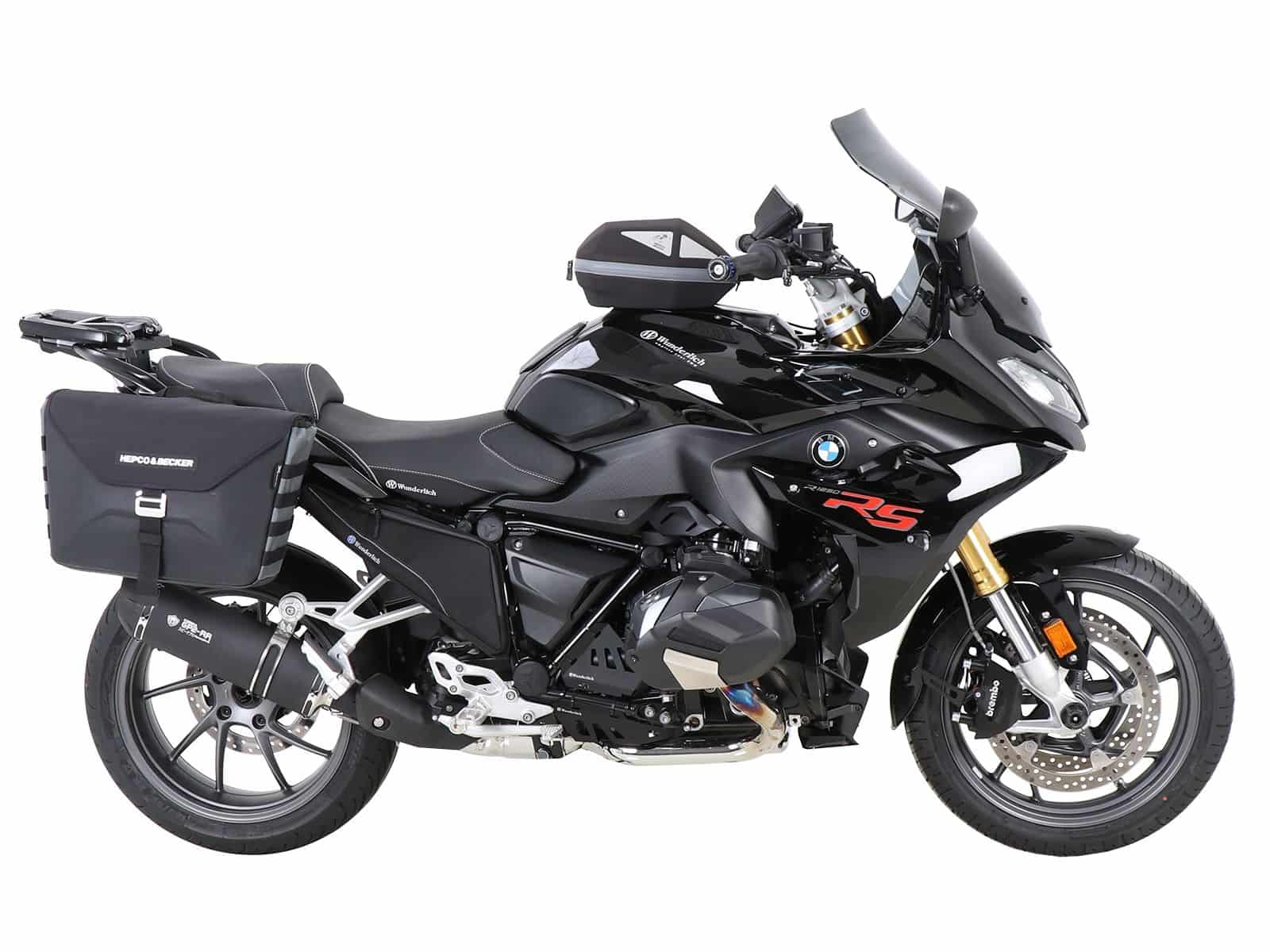 C-Bow zijdrager zwart voor BMW R 1250 RS (19-) Hepco & Becker