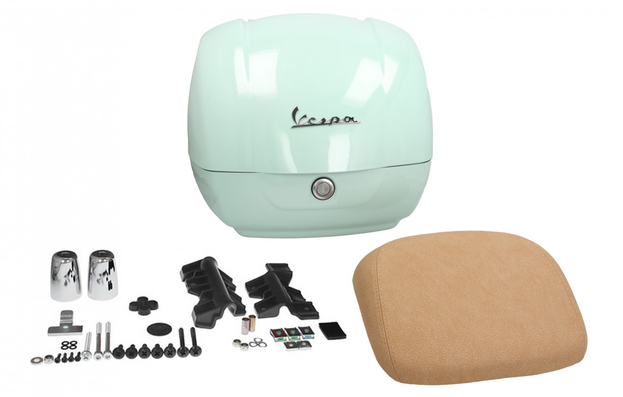 Originele topkoffer voor Vespa GTS - Groen Relax 350/A 36L