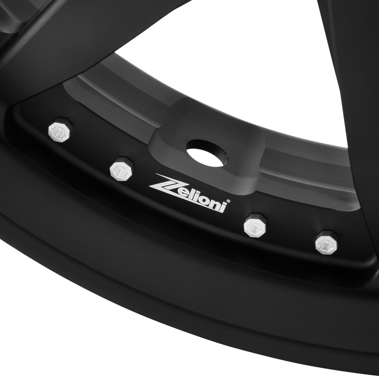 Velg sport voor/achter 12" voor Vespa GTS/GTS Super/GTV/GT/946 125-300ccm, zwart mat