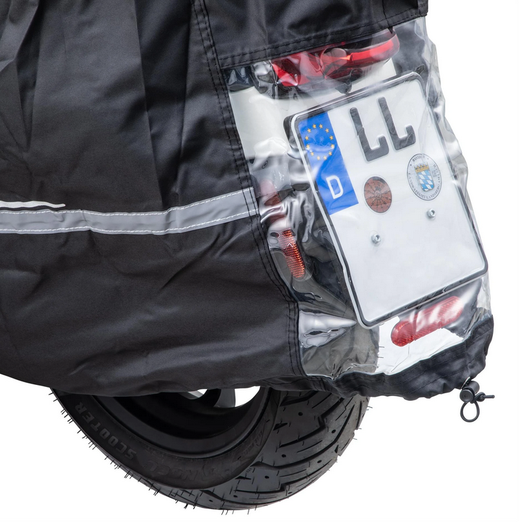 Vouwgarage Outdoor PREMIUM 2.0 voor Vespa ET2/ET4/LX/LXV/S/Primavera/Sprint, maat L, zwart