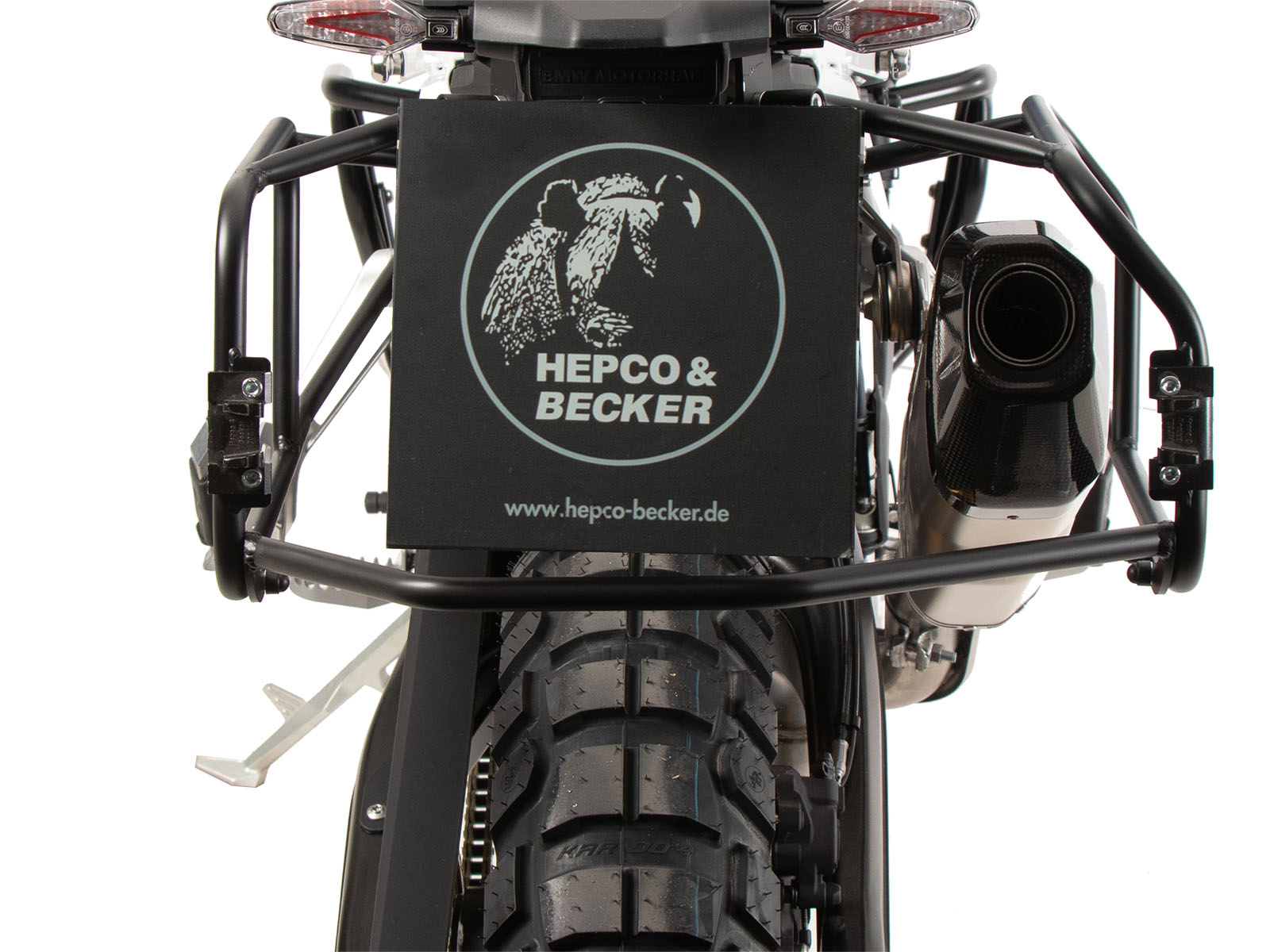 Uitsparing zijkofferdrager voor BMW F 900 GS (24-) Hepco & Becker