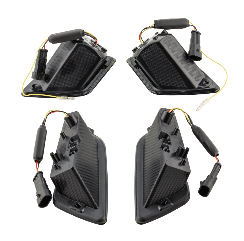 Knipperlichtset voor & achter voor Vespa GTS/GTS Super/GTV 125-300cc, getint