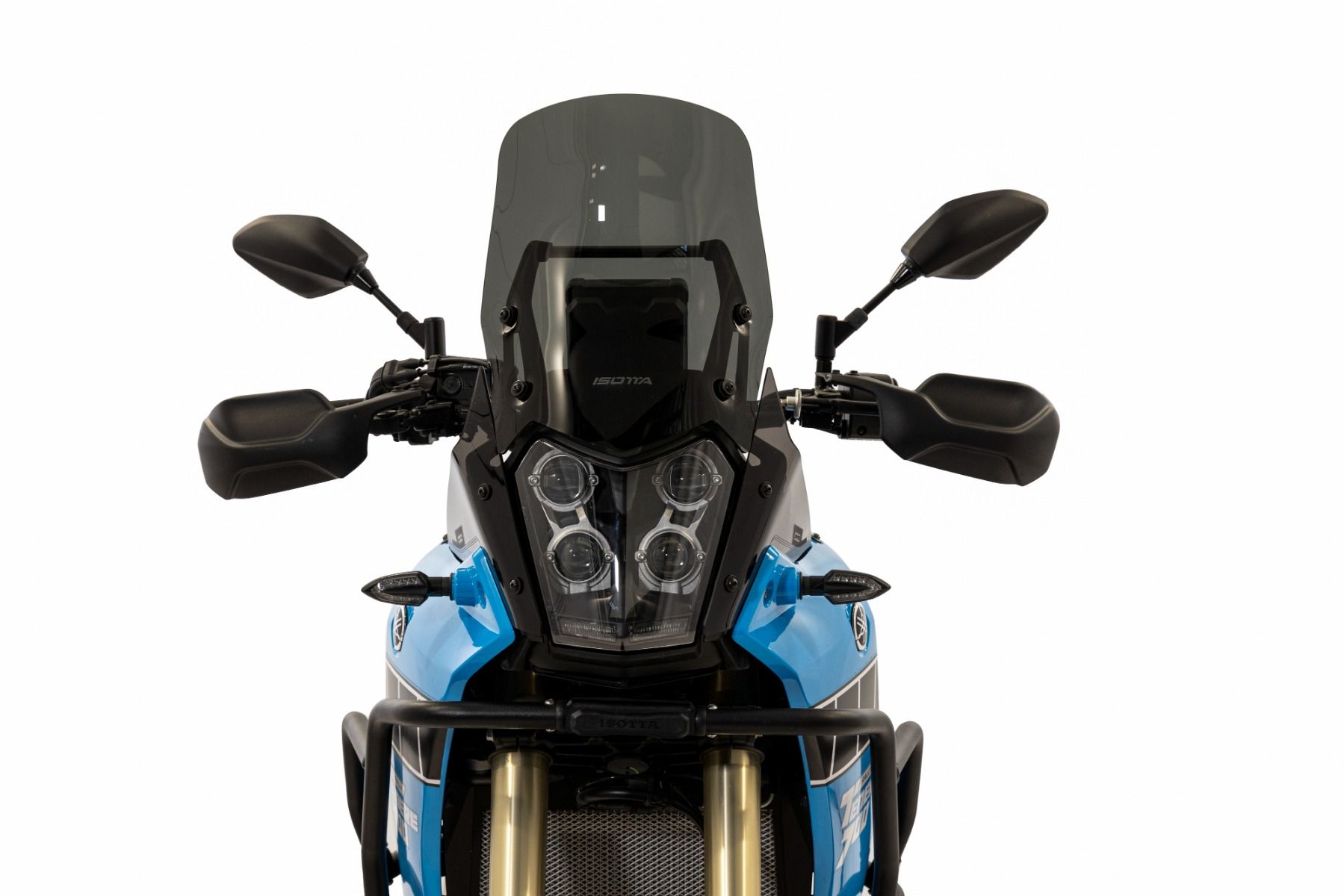 Rally windscherm dark smoke voor Yamaha Ténéré 700 (19-24)