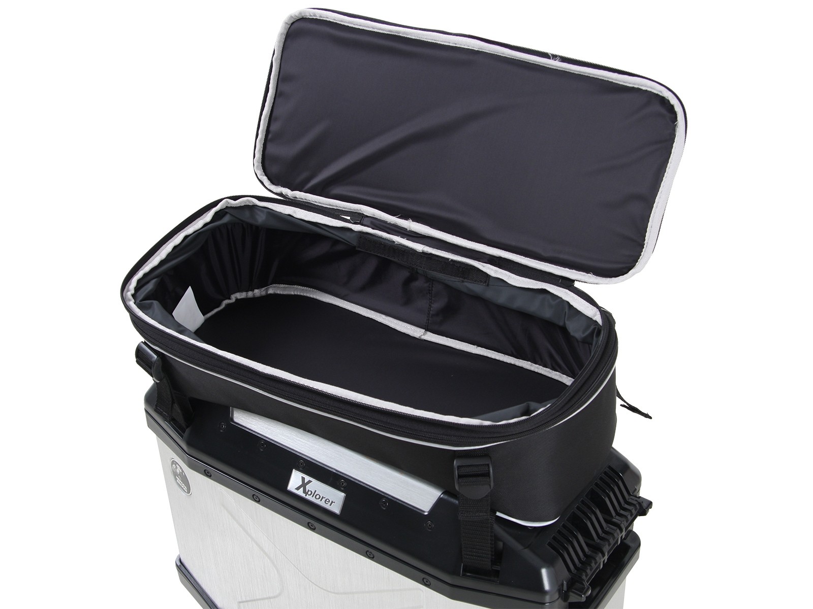 Top tas voor zijkoffer Xplorer 30 deksel (9-15L) Hepco & Becker