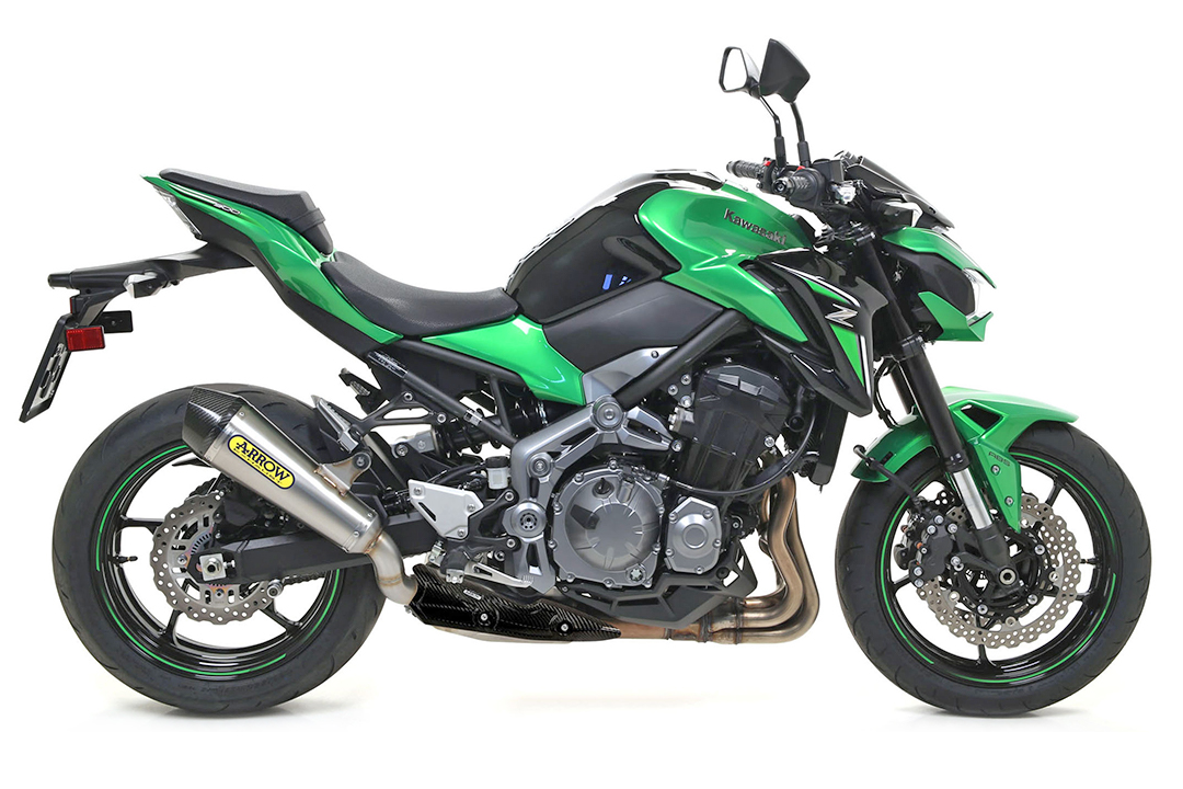 ARROW Auspuff X-KONE für Kawasaki Z900 2017-2020, Edelstahl