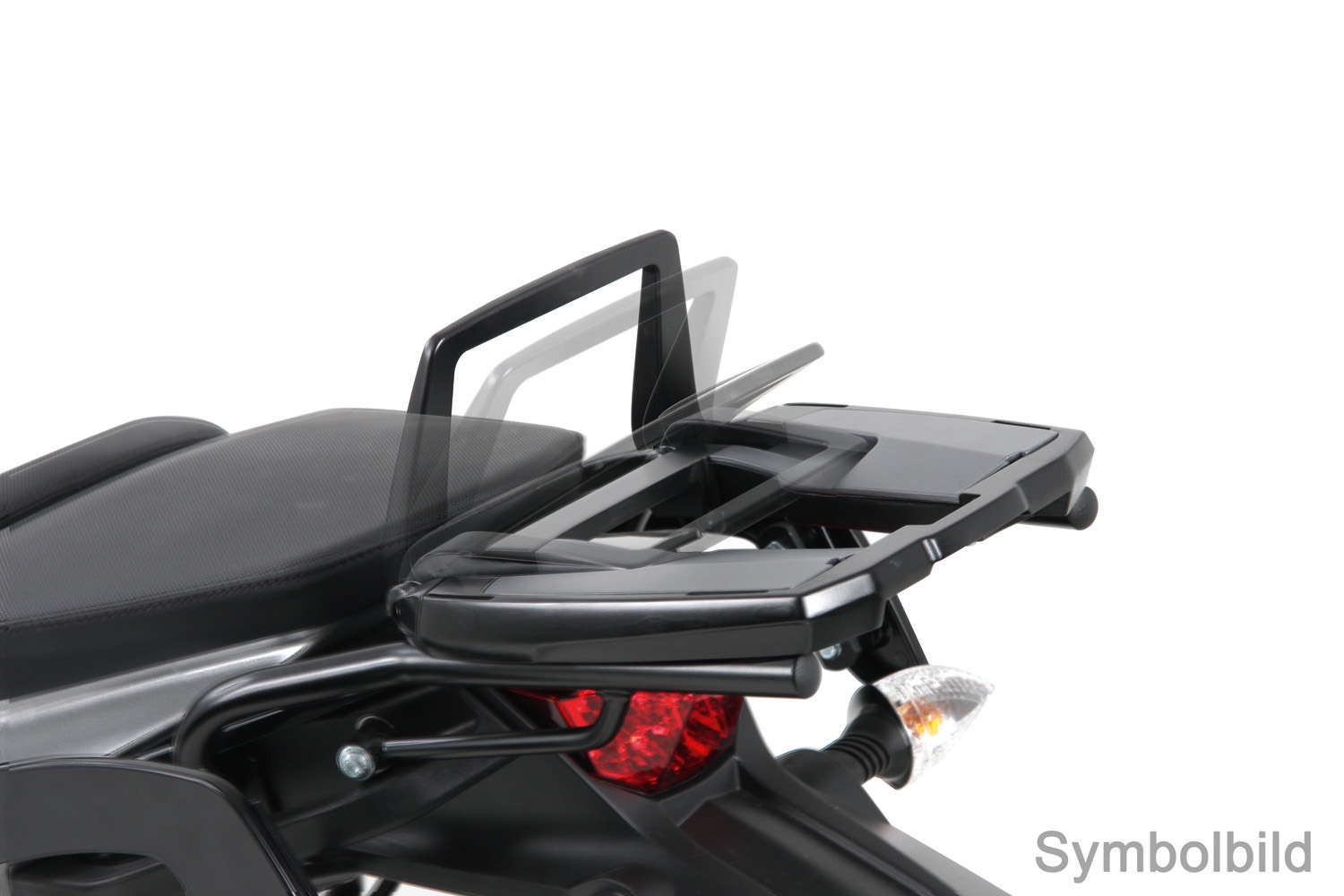 Easyrack topkofferdrager zwart voor Aprilia Caponord 1200 (My.13-16) Hepco & Becker