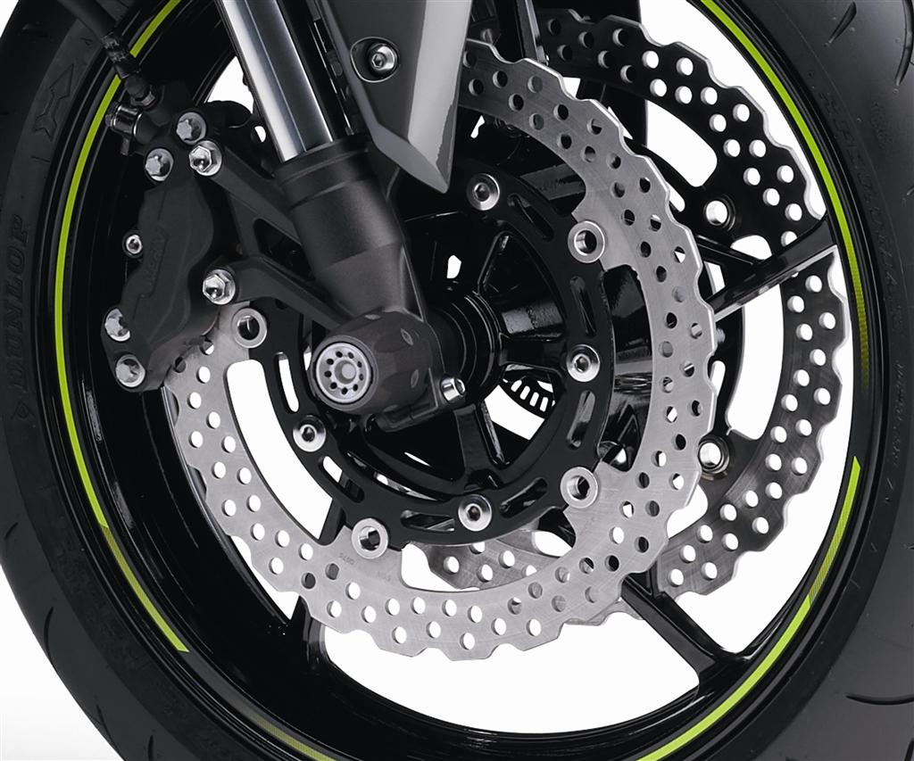 Asbeschermer voorwiel voor Z 900 / RS /Cafe (Bj.18-19) Origineel Kawasaki