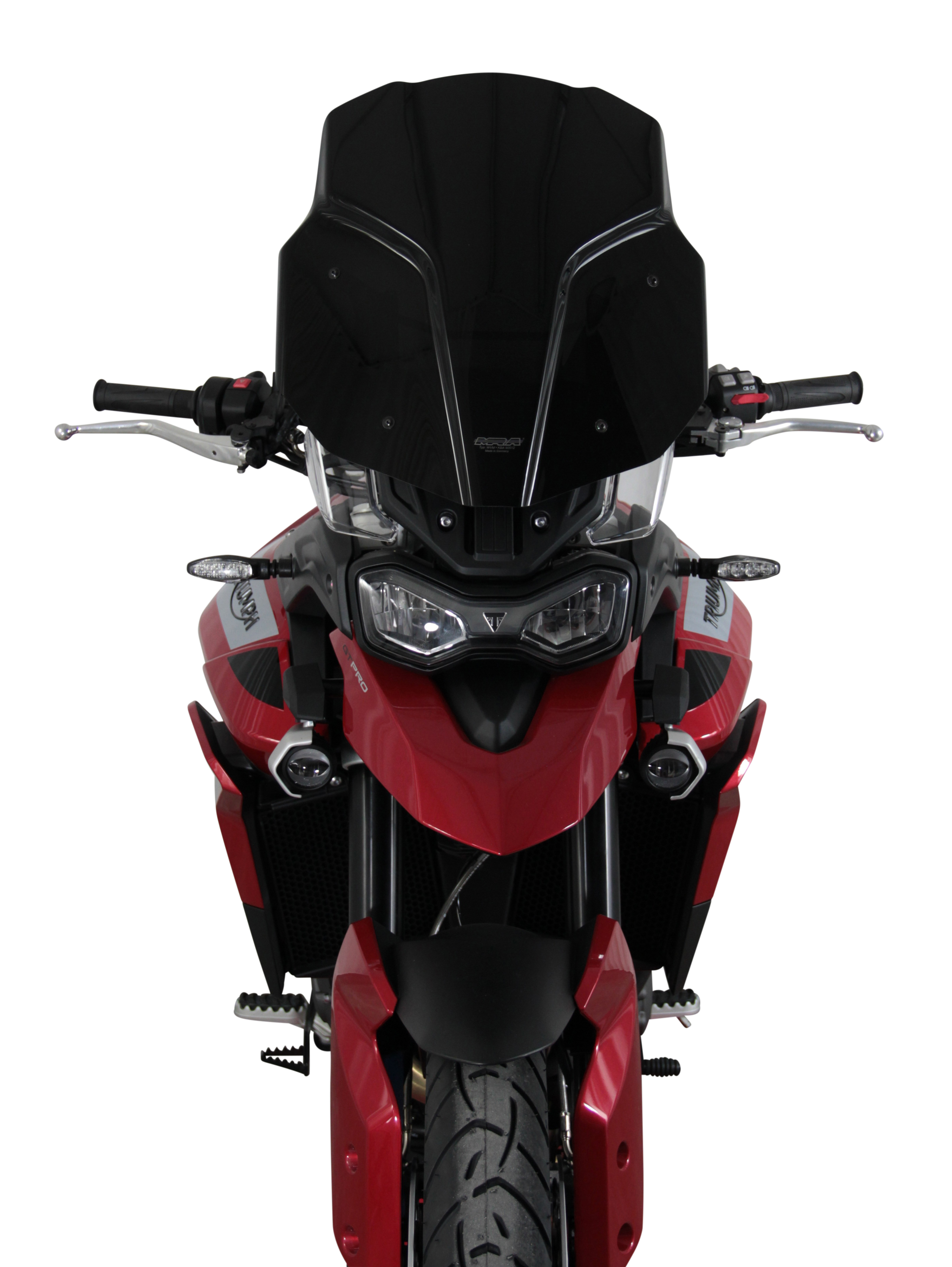 Touring windscherm MRA "TM" voor TRIUMPH TIGER 900 /GT PRO (Bj.19-) - Rookgrijs