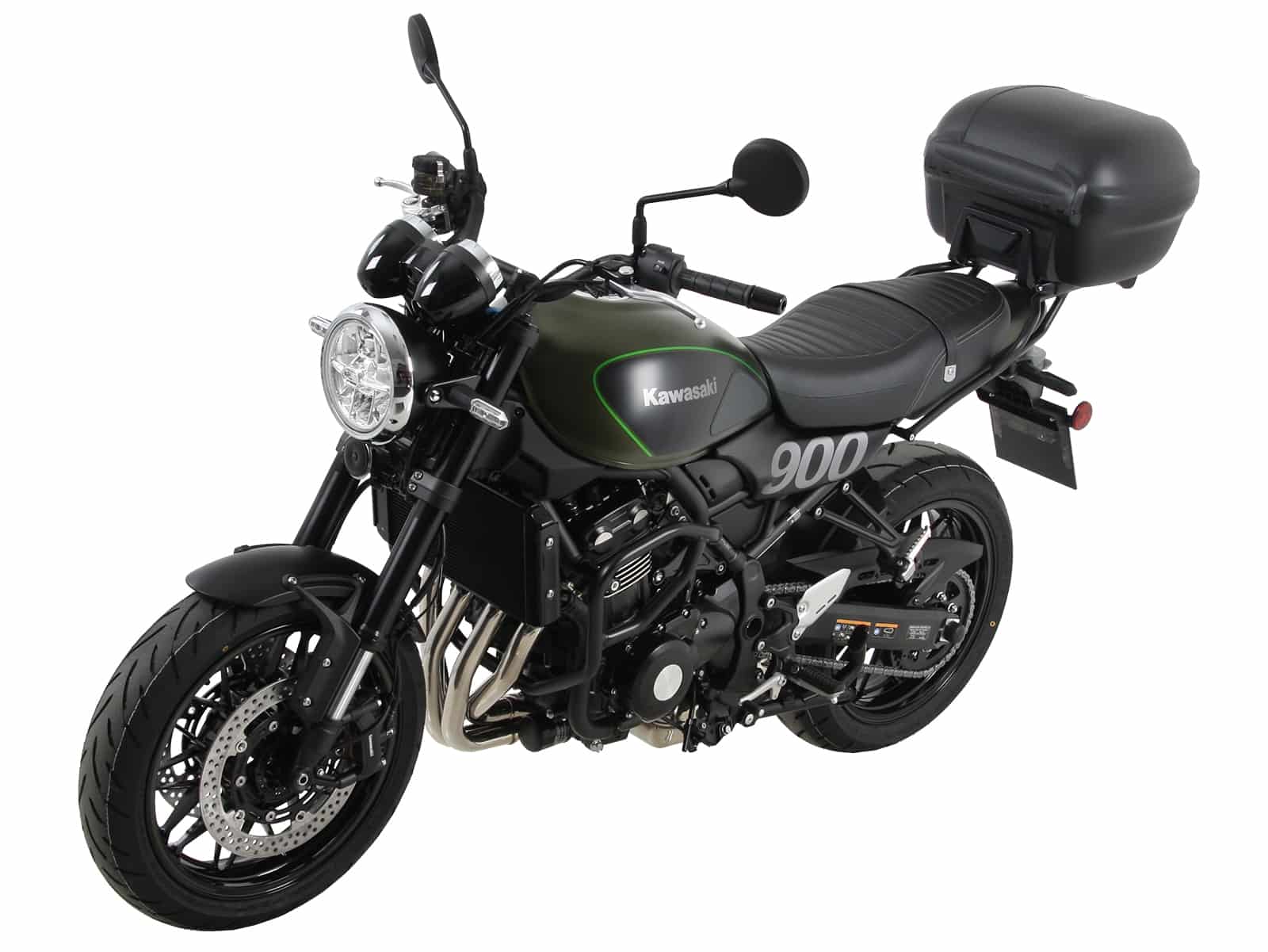Easyrack topkoffer zwart voor Kawasaki Z 900 RS /SE /Black Ball Edition (26-) Hepco & Becker