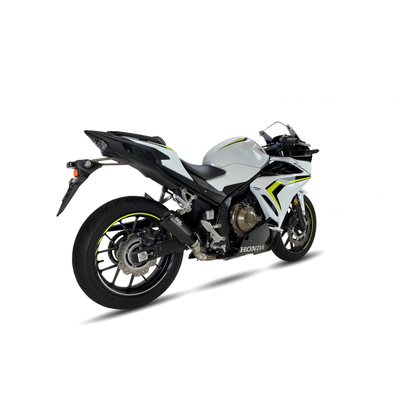 IXIL RB achterdemper Honda CB 500 F /CBR 500 R, roestvrij staal zwart, E-goedgekeurd, Euro4+5