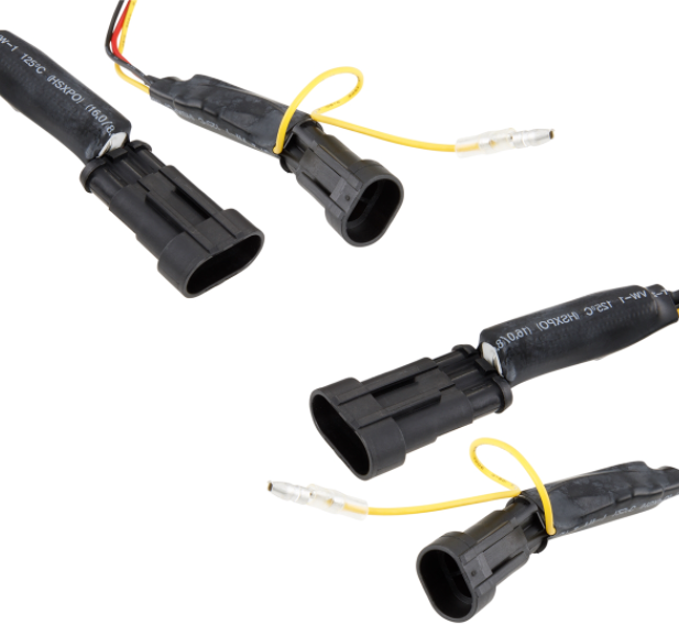 Richtingaanwijzerset voor & achter voor Vespa Primavera/Sprint 125-150cc 2T/4T AC, getint
