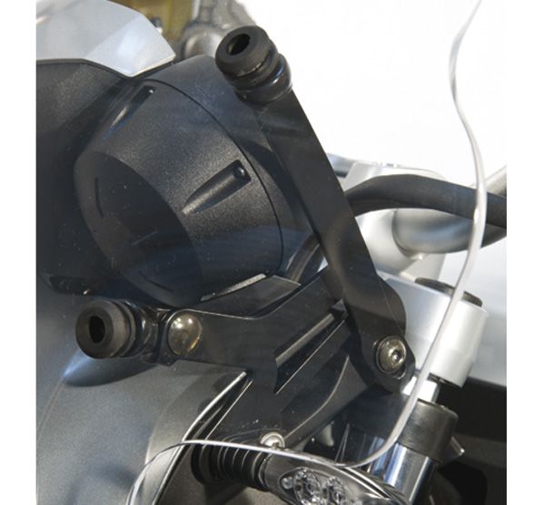 Hoog windscherm, kantelbaar - hoogte 510 mm voor BMW R 1200 R (11-14), helder