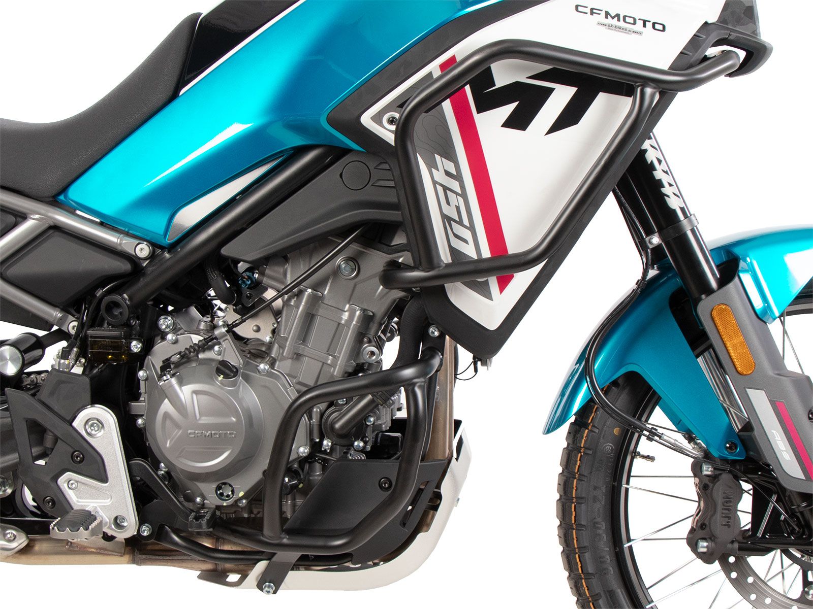 Motorbeschermer zwart voor CFMoto 450 MT (24-) Hepco & Becker