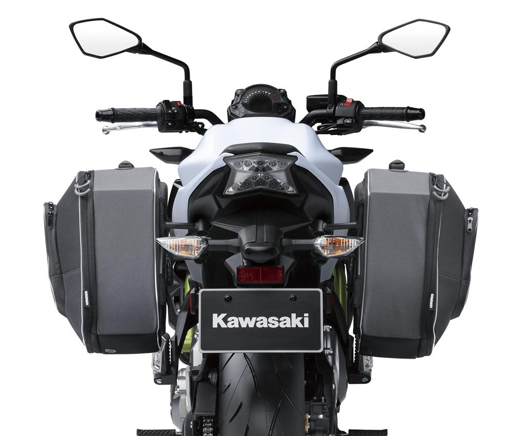 Zijtassen 2 x 14 liter voor Kawasaki Ninja 650 / Z 650/S Origineel