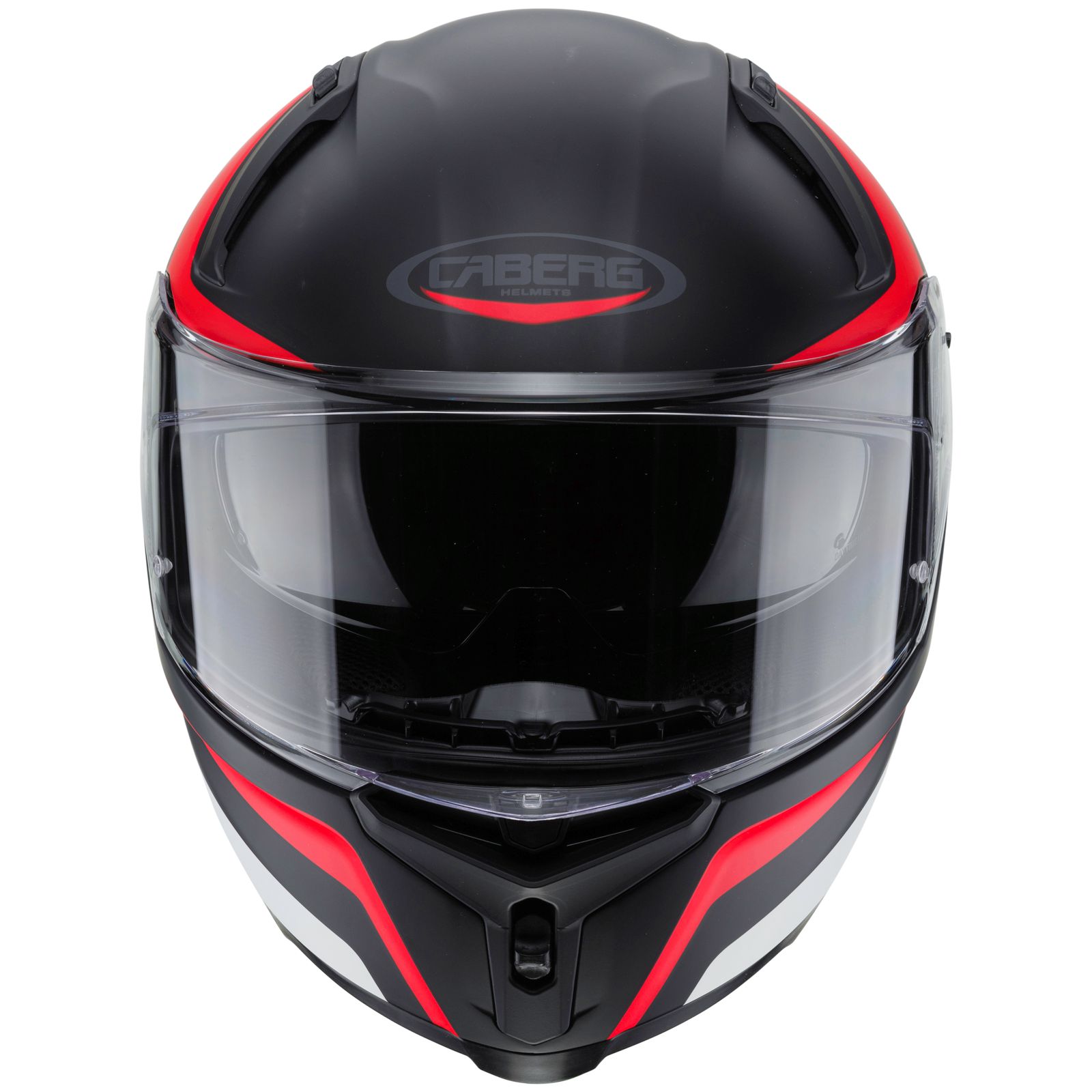 Caberg Helm Avalon Blast, mat-zwart/wit-rood