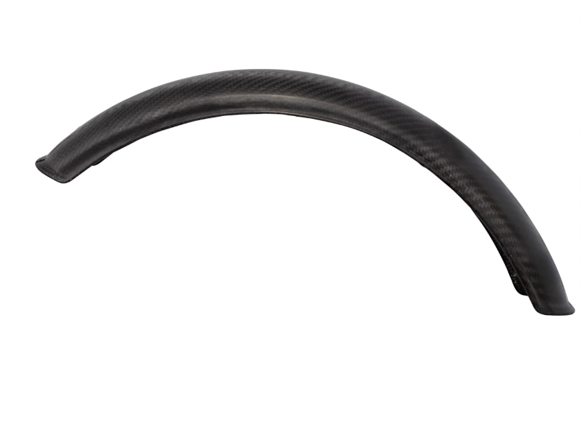 Spatbord Garelli EVO II zonder beugel, universeel voor Vespa PX 80-200ccm, carbon blank