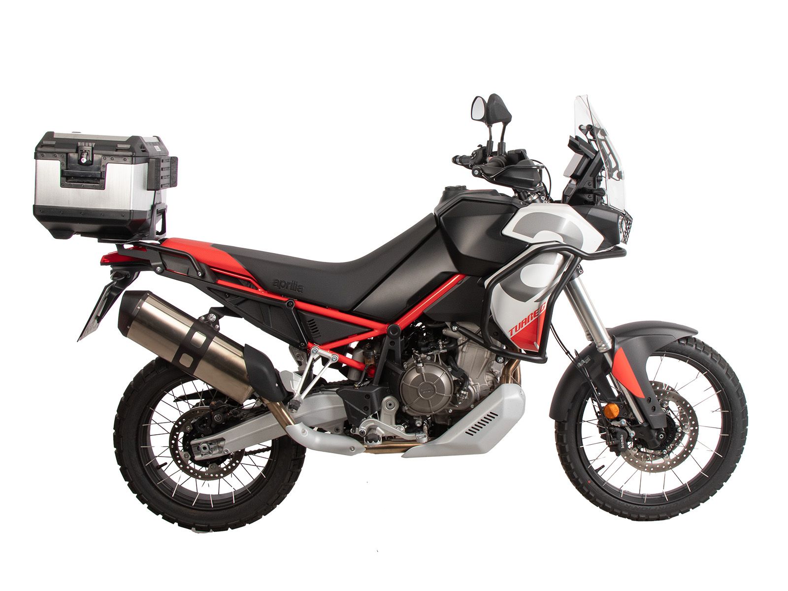 Alurack topkoffer drager voor Aprilia Tuareg 660 (22-) Hepco & Becker