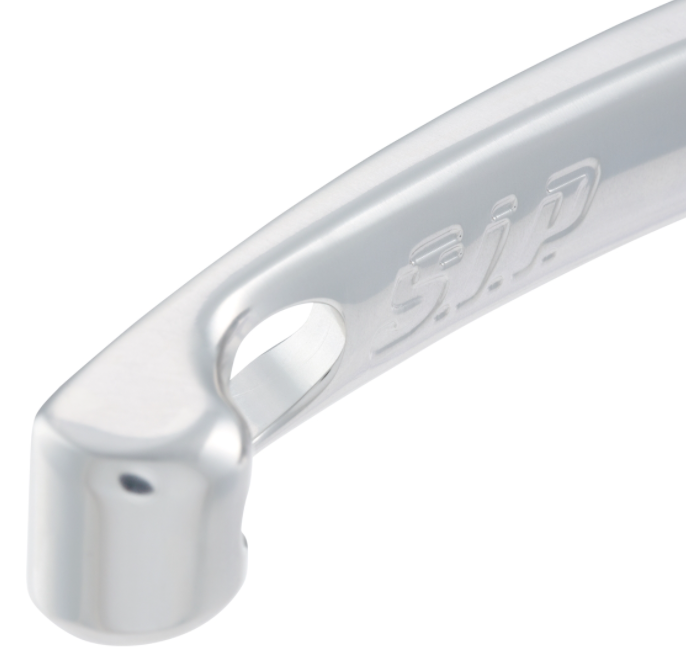 Sport hendelset rem links/rechts voor Vespa LX/LXV/S/Primavera/Sprint 50-150ccm, zilver