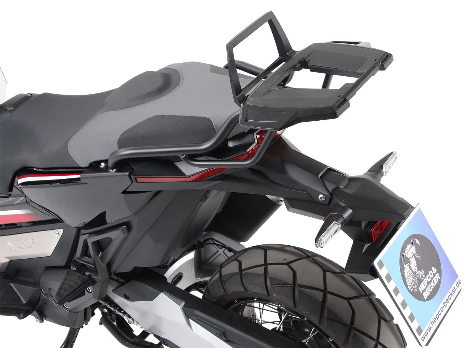 Alurack topkofferdrager zwart voor Honda X-ADV 750 (17-20) Hepco & Becker