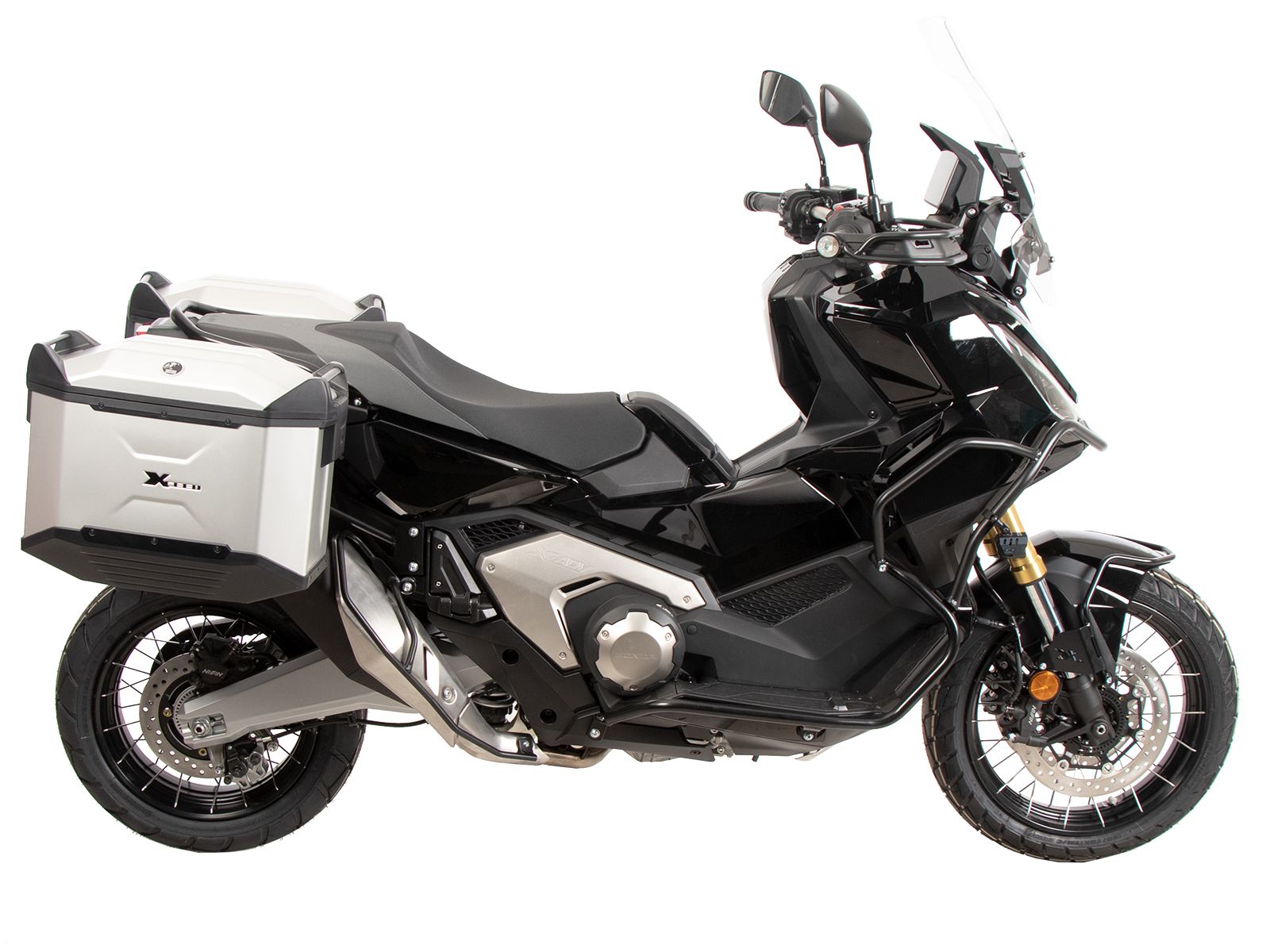 Zijkofferdrager vast zwart voor Honda X-ADV (25- ) Hepco & Becker