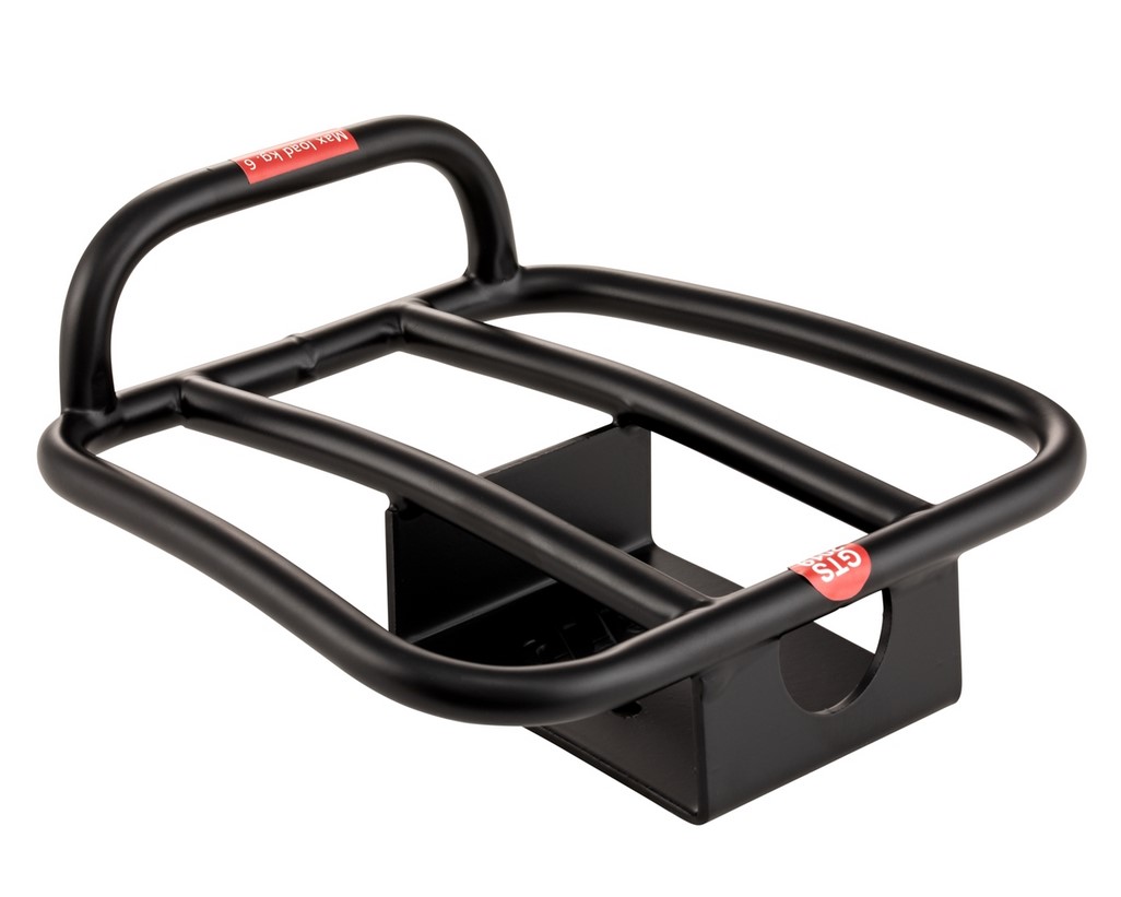 Bagagerek achteraan 70's voor Vespa GTS / GTS Super HPE 125-300 ('19-), mat zwart