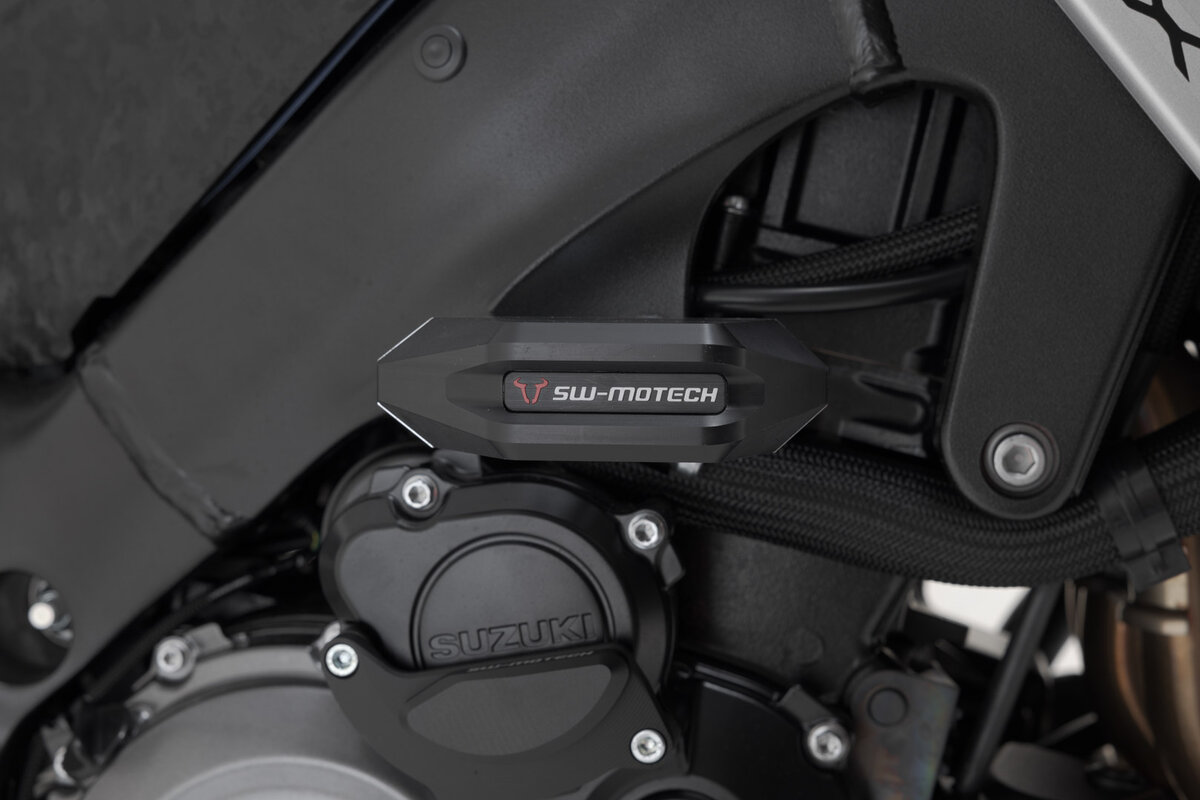 SW-Motech Crash pad kit zwart voor Suzuki GSX-S 950 / GSX-S 1000 /GT - SW Motech