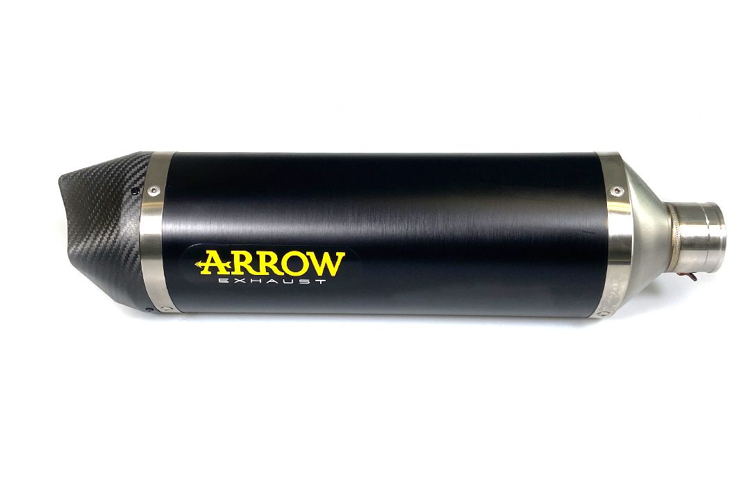 ARROW uitlaat DARK RACE TECH aluminium voor Honda CB 500 F / CBR 500 R (19-20)