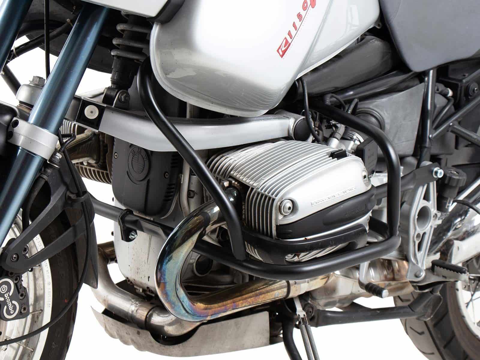 Motorbeschermer zilver voor BMW R 1150 GS (00-04) Hepco & Becker