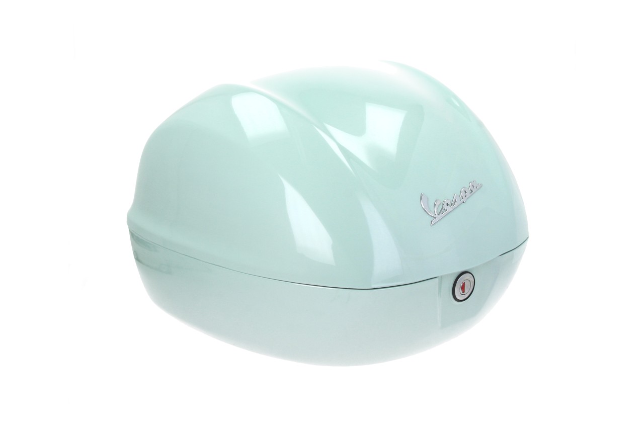 Originele topkoffer 32 l. voor Vespa Primavera / GTS (Verde Amabile / Latte Menta 350/A)