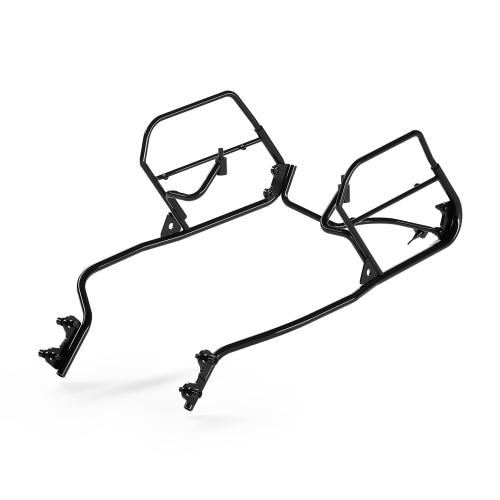 Zijtasdrager zwart voor Moto Guzzi V7 850 Stone /Special /Sport (25-)