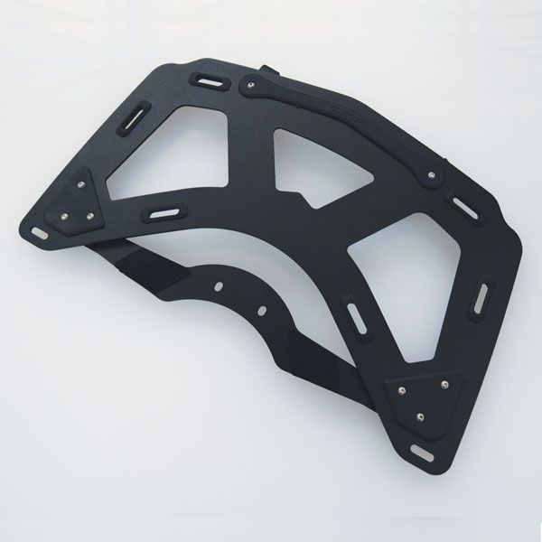 Bagagerek voor topkoffer BMW K 1600 GTL (10-22), aluminium, zwart