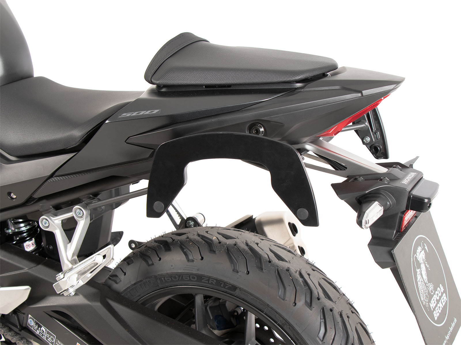 C-Bow zijdrager antraciet voor Honda CB 500 Hornet (24-) Hepco & Becker