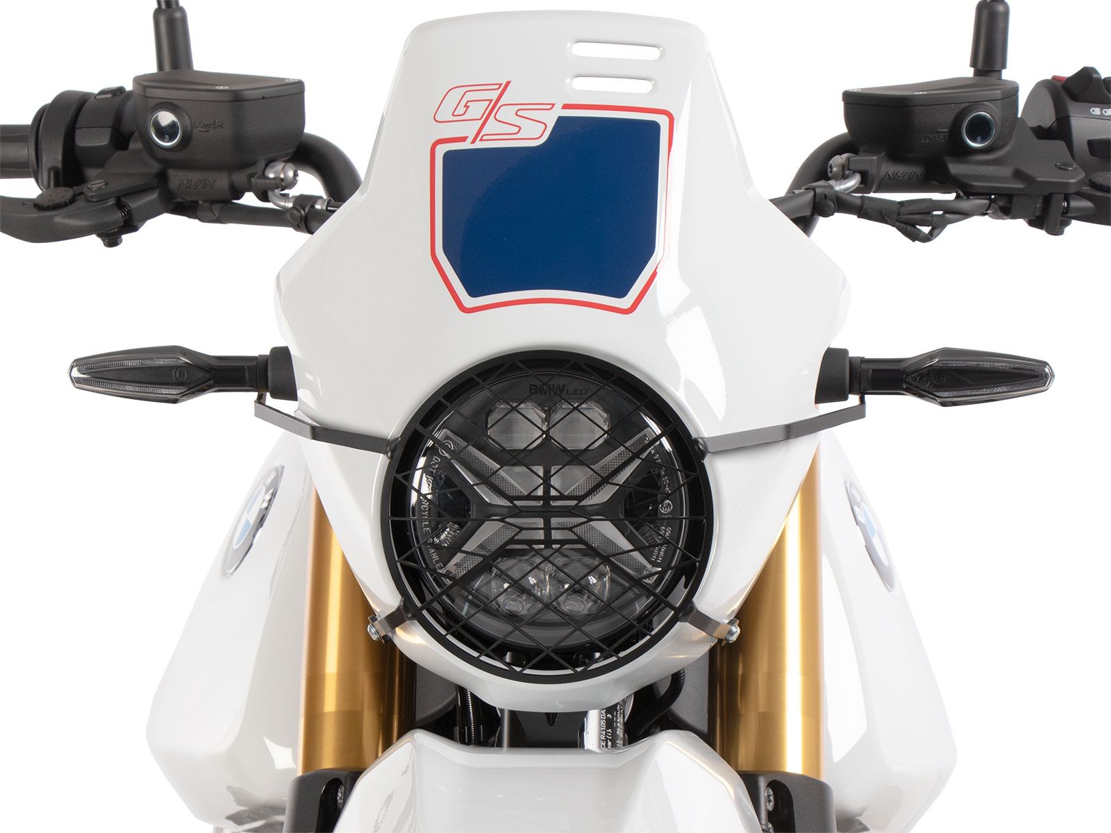 Lampbeschermer zwart voor BMW R 12 G/S (25-) Hepco & Becker