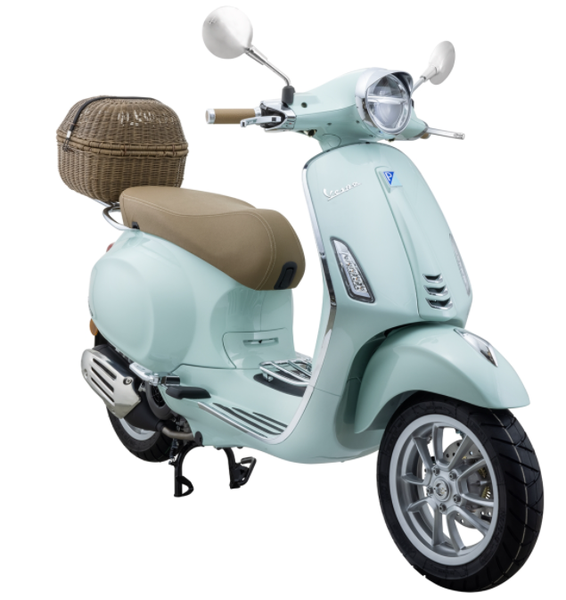 Lamp ring voor Vespa Primavera 50-125ccm 2T/4T, chroom