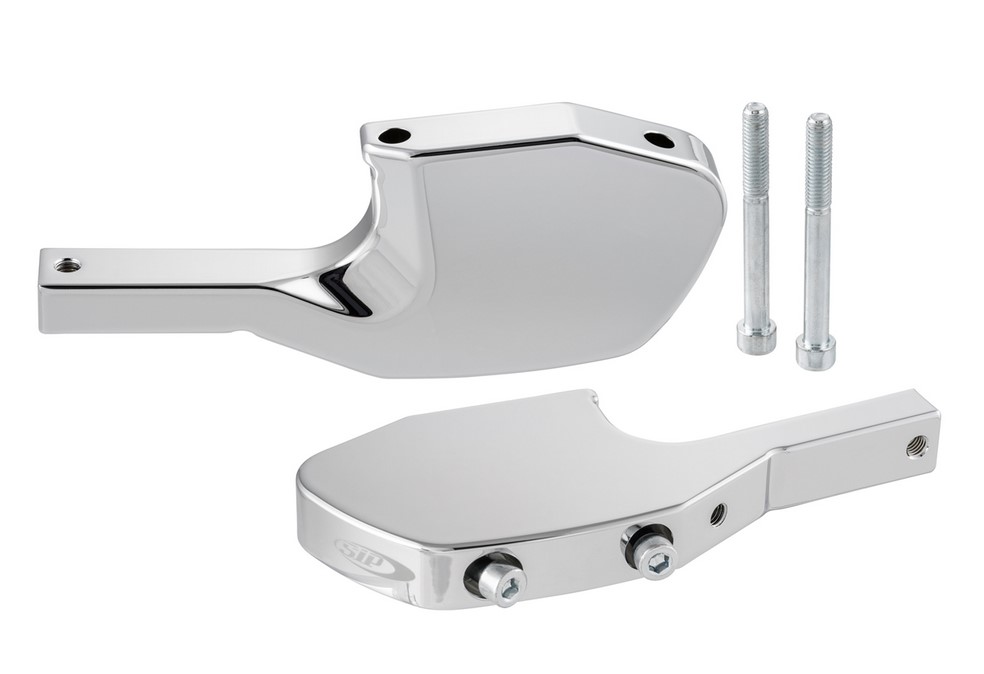 Voetsteun adapter achterbank voor Vespa GTS/GTS Super/GTV/GT 60/GT/GT L 125-300ccm, chroom