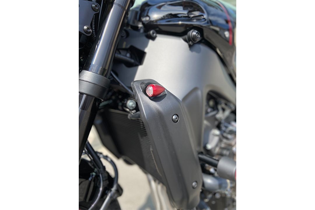 Barracuda knipperlicht S-LED B-LUX rood
