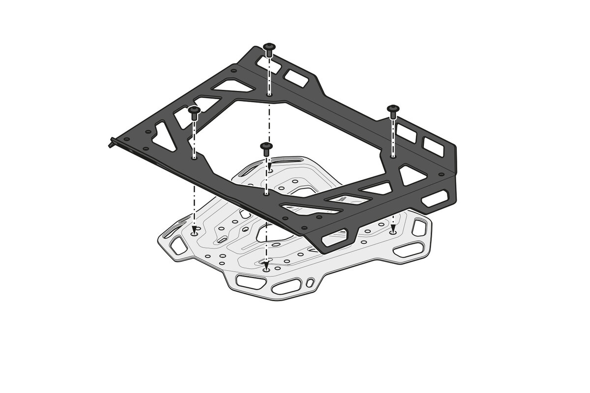 SW-Motech ADVENTURE-RACK bagagerek voor Honda XL 750 Transalp (23-) SW-Motech
