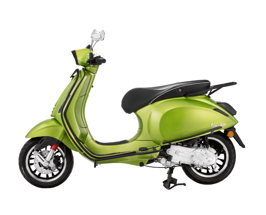 Crashbar zijafdekking voor Vespa Primavera/Sprint/Elettrica 50-150ccm, mat zwart