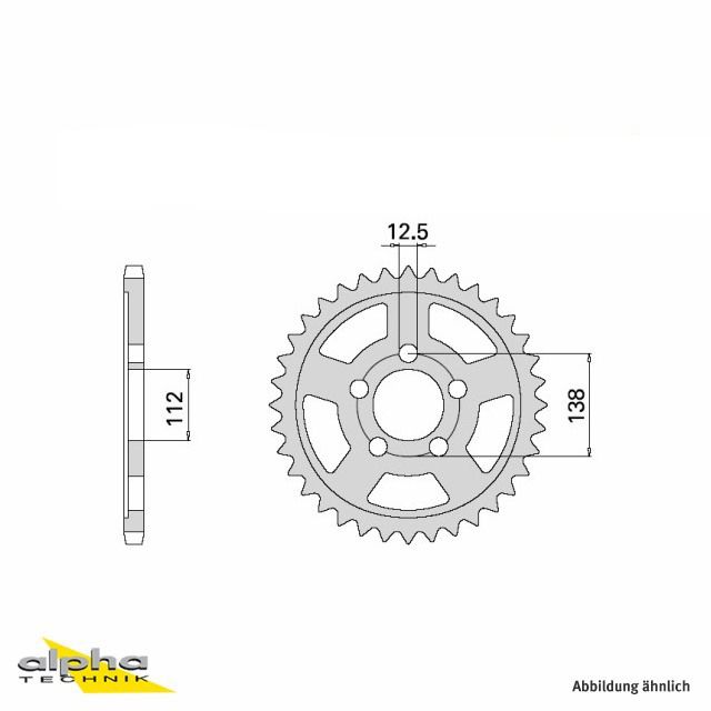 ENUMA kettingset 525 HO voor Honda CBR900RR 1992-1999