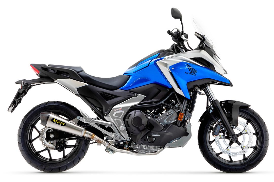 ARROW uitlaat X-KONE roestvrij staal voor Honda NC700X modeljaar 2021-