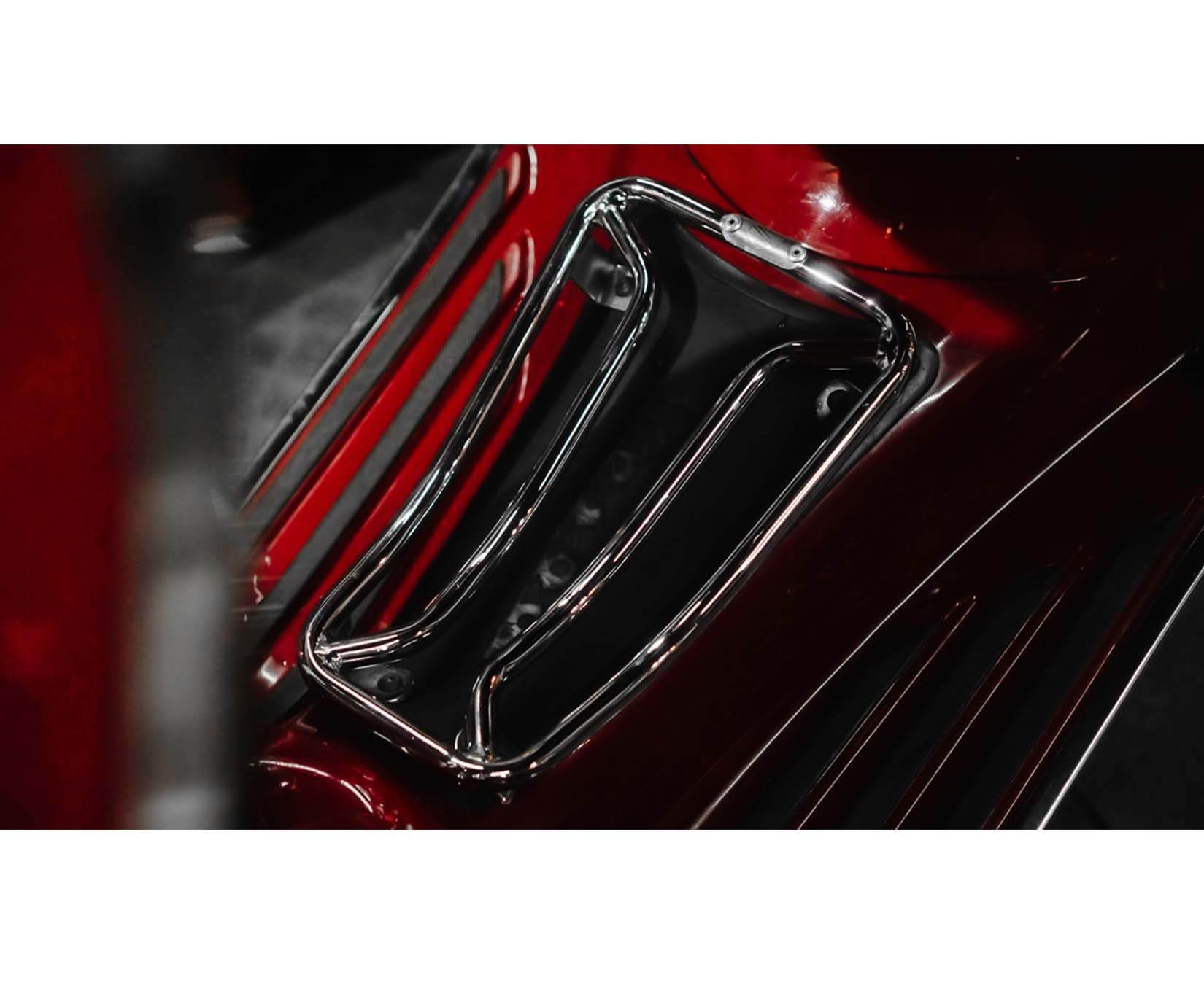 Bagagerek step-through chroom voor Vespa Primavera/Sprint 50-150ccm