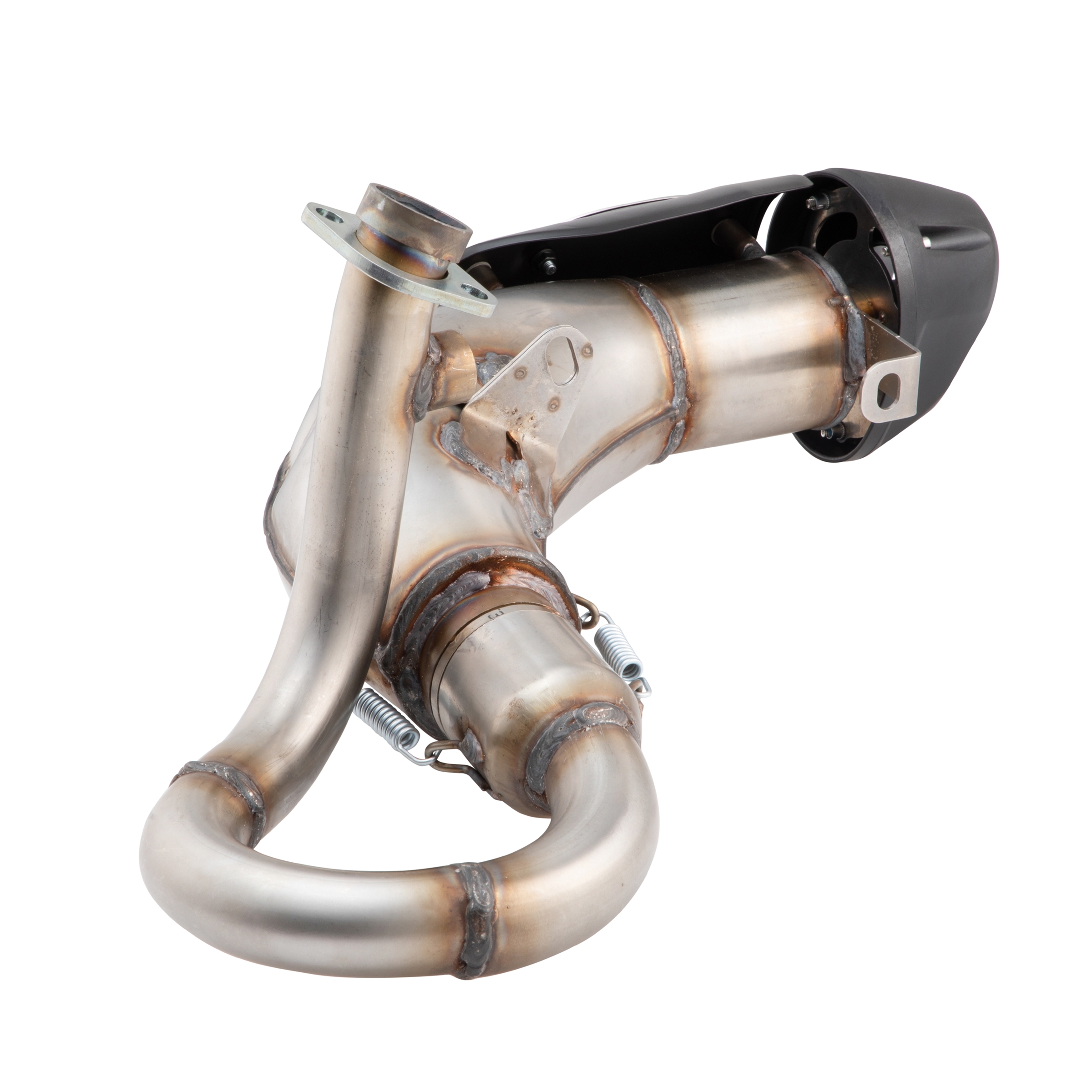 Racing uitlaat voor Vespa GTS/GTS Super/GTV/GT 60 125-300cc d.w.z., 4T, LC, roestvrij staal