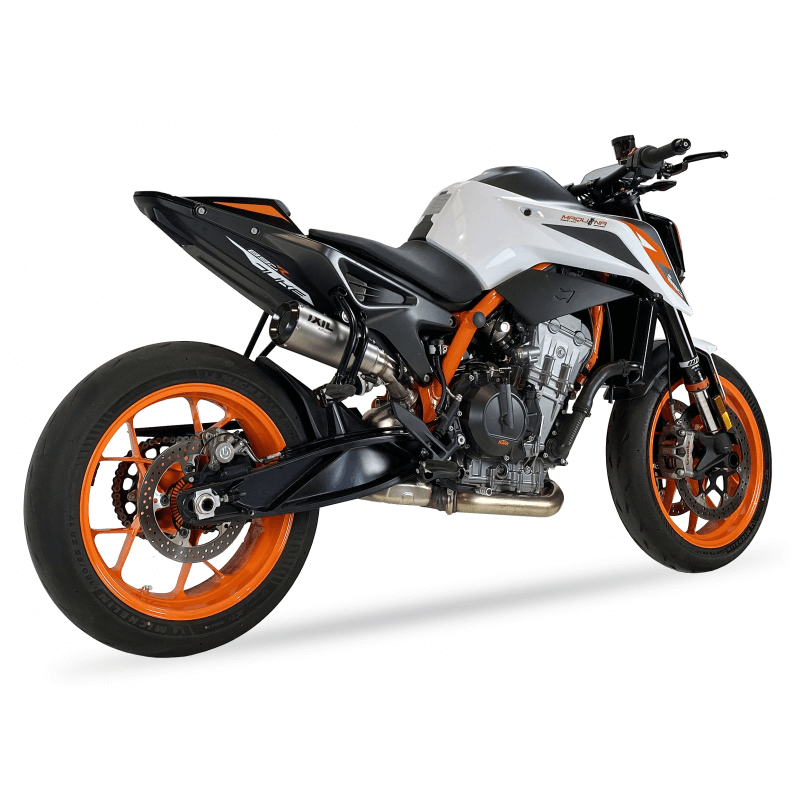 IXIL RB achterdemper KTM 790 Duke /Duke 890, roestvrij staal, E-keur, Euro4+5